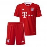 Maglia Bayern Munich Home Bambino 2020 2021 Rosso
