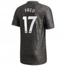 Maglia Manchester United NO.17 Fred Away 2020 2021 Nero