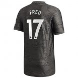Maglia Manchester United NO.17 Fred Away 2020 2021 Nero