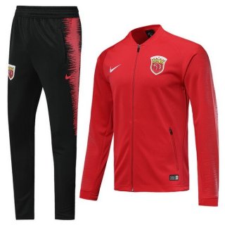 Felpa SIPG 2019 2020 Rosso Nero