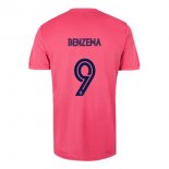 Maglia Real Madrid Away NO.9 Benzema 2020 2021 Rosa