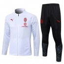 Giacca AC Milan 2024 Bianco 2 Giacca AC Milan 2024 Bianco 2