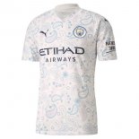 Maglia Manchester City Terza 2020 2021 Bianco