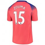 Maglia Chelsea NO.15 Zouma Terza 2020 2021 Arancione