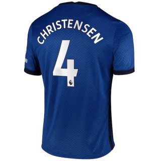 Maglia Chelsea NO.4 Christensen Home 2020 2021 Blu