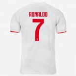 Maglia Juventus NO.7 Ronaldo Away 2019 2020 Grigio Bianco