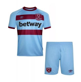 Maglia West Ham United Away Bambino 2020 2021 Blu