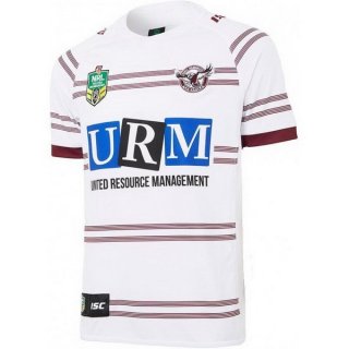 Thailandia Maglia Manly Sea Eagles Away 2018 Bianco