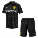 Maglia Borussia Dortmund Away Bambino 2019 2020 Nero