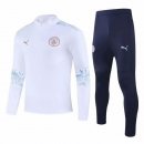 Giacca Manchester City 2020 2021 Bianco Blu Giacca Manchester City 2020 2021 Bianco Blu