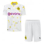 Maglia Borussia Dortmund Terza Bambino 2020 2021 Bianco