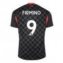 Maglia Liverpool NO.9 Firmino Terza 2020 2021 Nero Maglia Liverpool NO.9 Firmino Terza 2020 2021 Nero