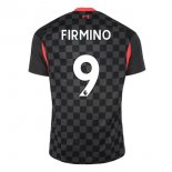 Maglia Liverpool NO.9 Firmino Terza 2020 2021 Nero