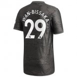 Maglia Manchester United NO.29 Wan Bissaka Away 2020 2021 Nero
