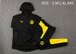 Felpa Cappuccio Set Completo Borussia Dortmund 2022 2023 Nero Giallo Felpa Cappuccio Set Completo Borussia Dortmund 2022 2023 Nero Giallo