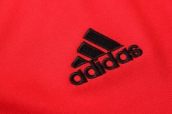 Polo Set Completo Manchester United 2019 2020 Rosso Nero Polo Set Completo Manchester United 2019 2020 Rosso Nero