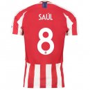 Thailandia Maglia Atletico Madrid NO.8 Saúl Home 2019 2020 Rosso