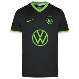 Thailandia Maglia Wolfsburg Away 2020 2021 Verde Navy Thailandia Maglia Wolfsburg Away 2020 2021 Verde Navy