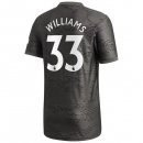 Maglia Manchester United NO.33 Williams Away 2020 2021 Nero Maglia Manchester United NO.33 Williams Away 2020 2021 Nero