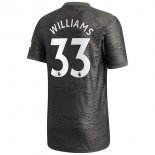 Maglia Manchester United NO.33 Williams Away 2020 2021 Nero