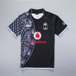 Thailandia Maglia Fiyi Away 2017 2018 Nero Thailandia Maglia Fiyi Away 2017 2018 Nero