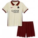 Maglia As Roma Away Bambino 2020 2021 Bianco Maglia As Roma Away Bambino 2020 2021 Bianco