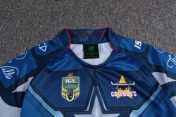 Thailandia Maglia Cowboys Capitan America Blu