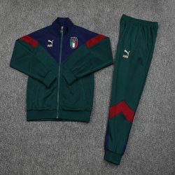 Felpa Italia 2019 Verde Blu Rosso