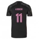 Maglia Real Madrid Terza NO.11 Asensio 2020 2021 Nero Maglia Real Madrid Terza NO.11 Asensio 2020 2021 Nero