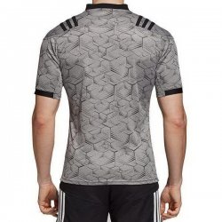 Maglia di Formazione Rugby All Blacks 2018 Grigio Maglia di Formazione Rugby All Blacks 2018 Grigio