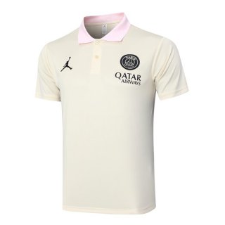 Polo PSG 2024 2025 Giallo Rosa