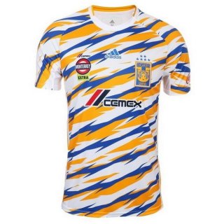 Maglia Tigres UANL Terza Donna 2019 2020 Bianco Giallo
