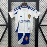 Maglia Zaragoza Home Bambino 2024 2025 Maglia Zaragoza Home Bambino 2024 2025