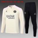 Bambino Felpa Allenamento PSG 2024 2025 Giallo Rosa 3 Bambino Felpa Allenamento PSG 2024 2025 Giallo Rosa 3