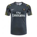 Maglia di Formazione Paris Saint Germain 2019 2020 Nero Giallo