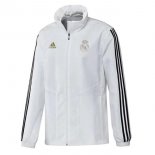 Giacca a vento Real Madrid 2019 2020 Bianco Nero Giacca a vento Real Madrid 2019 2020 Bianco Nero