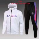 Bambino Felpa Cappuccio Paris Saint Germain 2022 Bianco Rosa 1 Bambino Felpa Cappuccio Paris Saint Germain 2022 Bianco Rosa 1