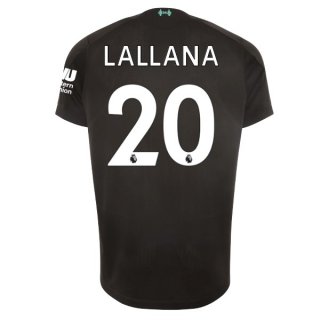 Maglia Liverpool NO.20 Lallana Terza 2019 2020 Nero