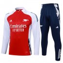 Felpa Allenamento Arsenal 2024 2025 Rosso Bianco 3