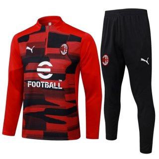 Felpa Allenamento AC Milan 2024 2025 Rosso