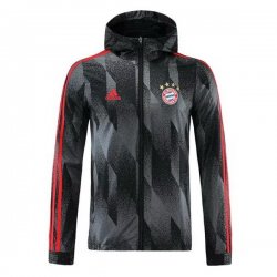 Giacca a Vento Bayern Munich 2021 2022 Nero Rosso
