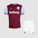 Maglia West Ham Home Bambino 2024 2025 Maglia West Ham Home Bambino 2024 2025