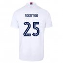 Maglia Real Madrid Home NO.25 Rodrygo 2020 2021 Bianco