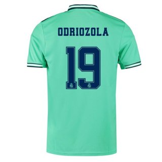 Maglia Real Madrid NO.19 Odriozola Terza 2019 2020 Verde