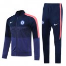Felpa Chelsea 2020 2021 Blu Navy Arancione