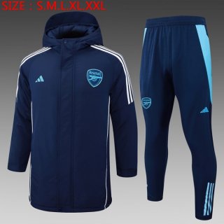 Piumino Arsenal Set Completo 2024 2025 Blu