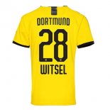 Thailandia Maglia Borussia Dortmund NO.28 Witsel Home 2019 2020 Giallo Thailandia Maglia Borussia Dortmund NO.28 Witsel Home 2019 2020 Giallo