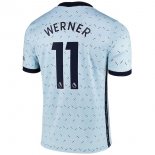 Maglia Chelsea NO.11 Werner Away 2020 2021 Blu