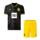Maglia Borussia Dortmund Away Bambino 2022 2023 Maglia Borussia Dortmund Away Bambino 2022 2023