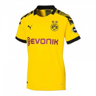 Maglia Borussia Dortmund Home Donna 2019 2020 Giallo